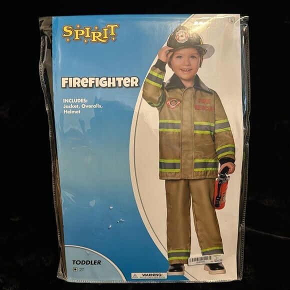 Spirit FireFighterToddler Costume - Picture 1 of 9